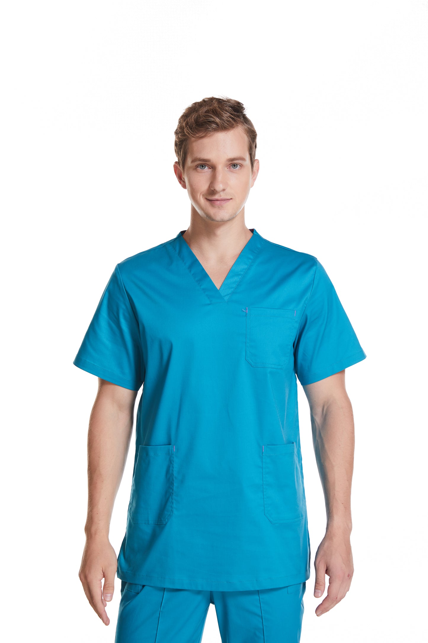Hi doooooc Classic Plus Scrub Set — Aqua