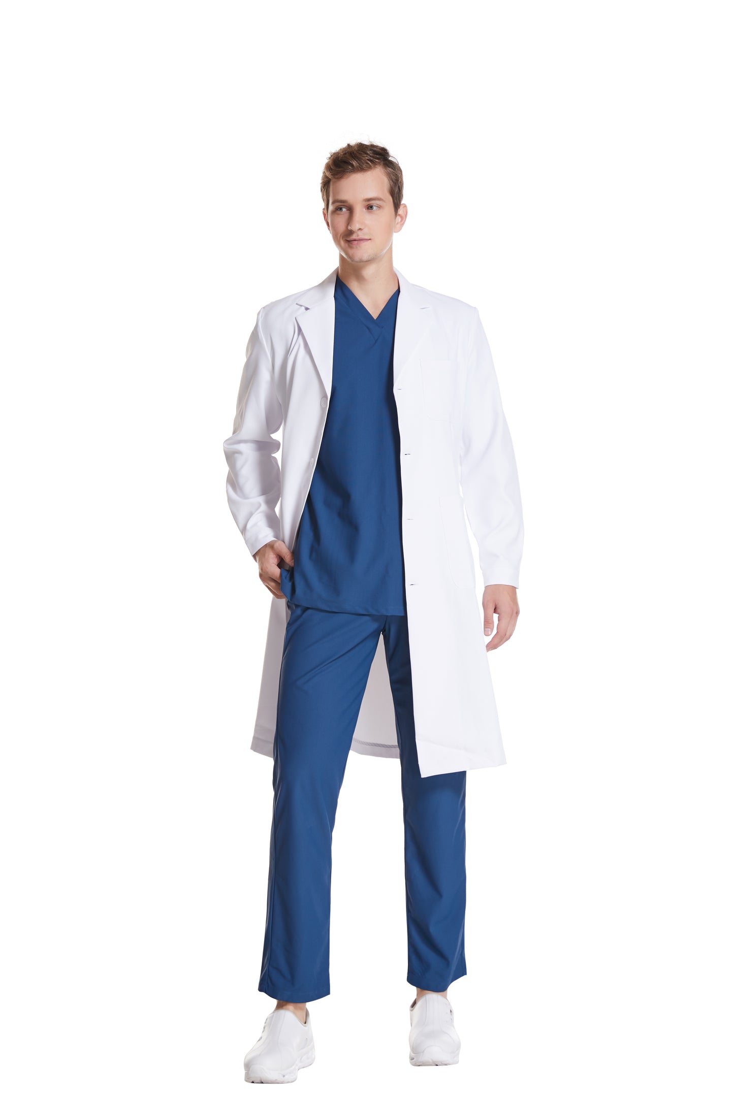 Hi doooooc Elite Form Lab Coat — Long Sleeve Men's