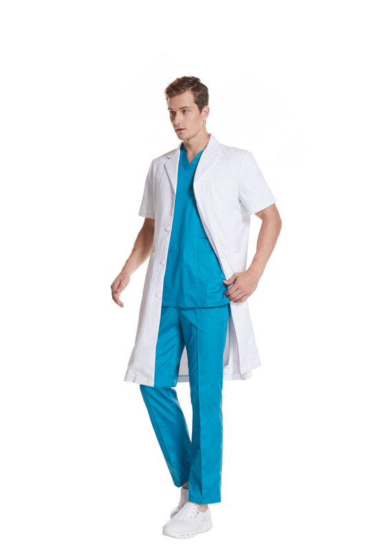 Hi doooooc Elite Form Lab Coat — Short Sleeve Men's