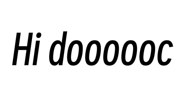 hi doooooc