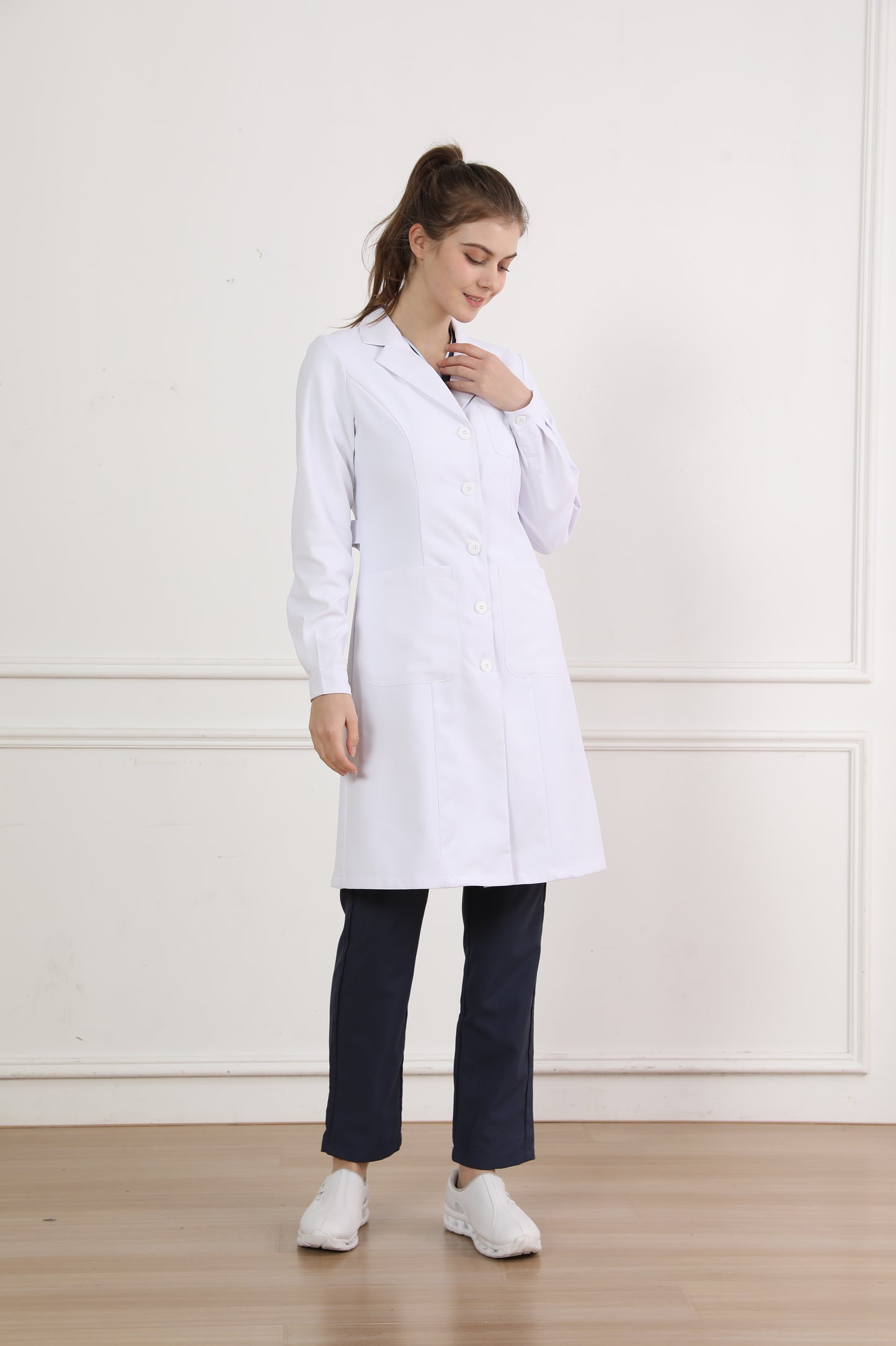 Hi doooooc Elite Form Lab Coat — Long Sleeve Women's