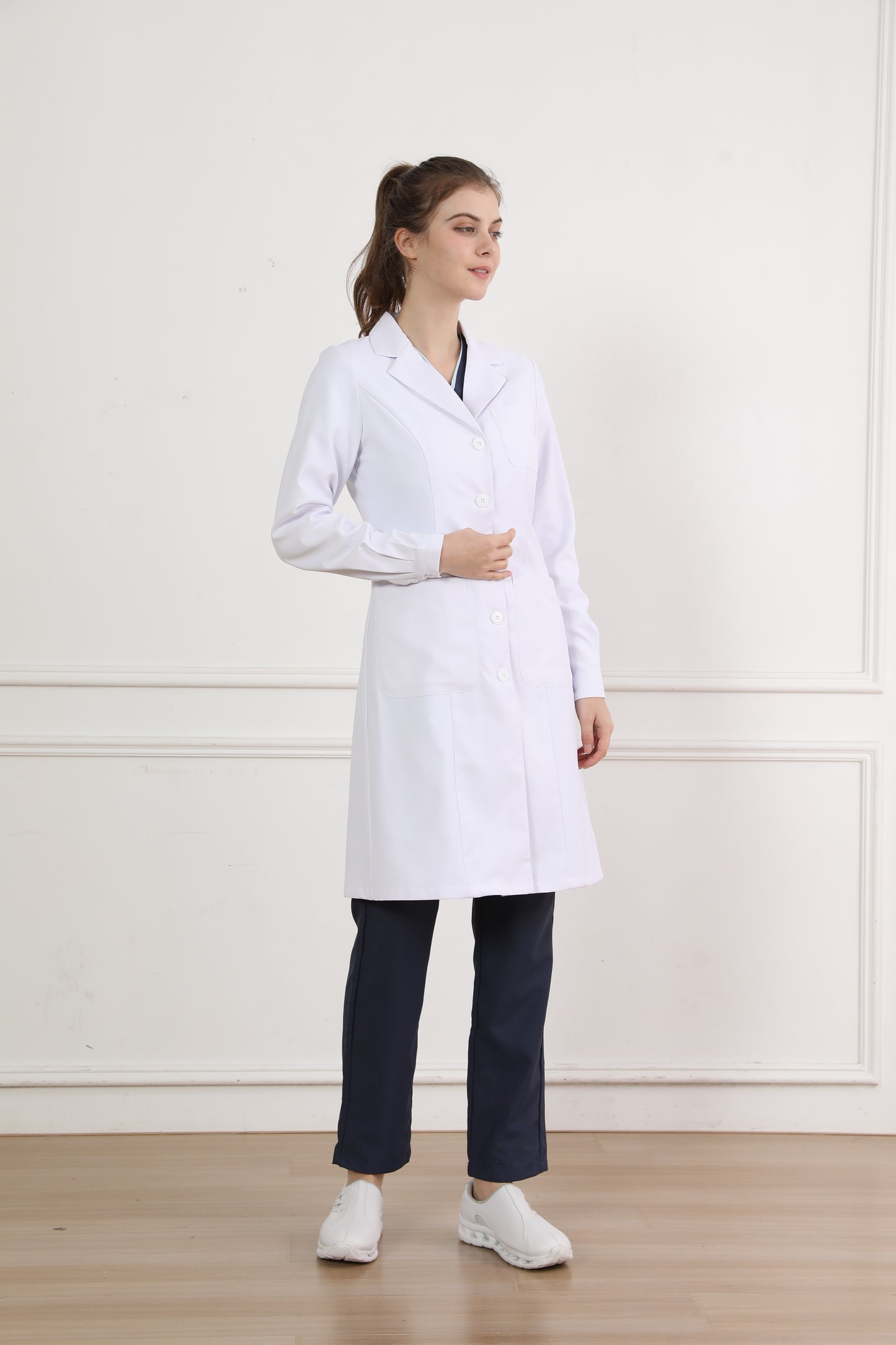 Hi doooooc Elite Form Lab Coat — Long Sleeve Women's